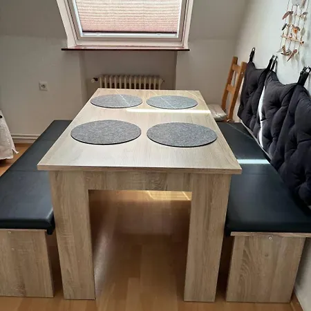 Apartmán Ferienwohnung Zwischen Hooksiel Und Suedstrand, Mit Badewanne Und Tv *