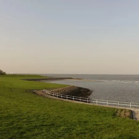 Apartmán Ferienwohnung Zwischen Hooksiel Und Suedstrand, Mit Badewanne Und Tv
